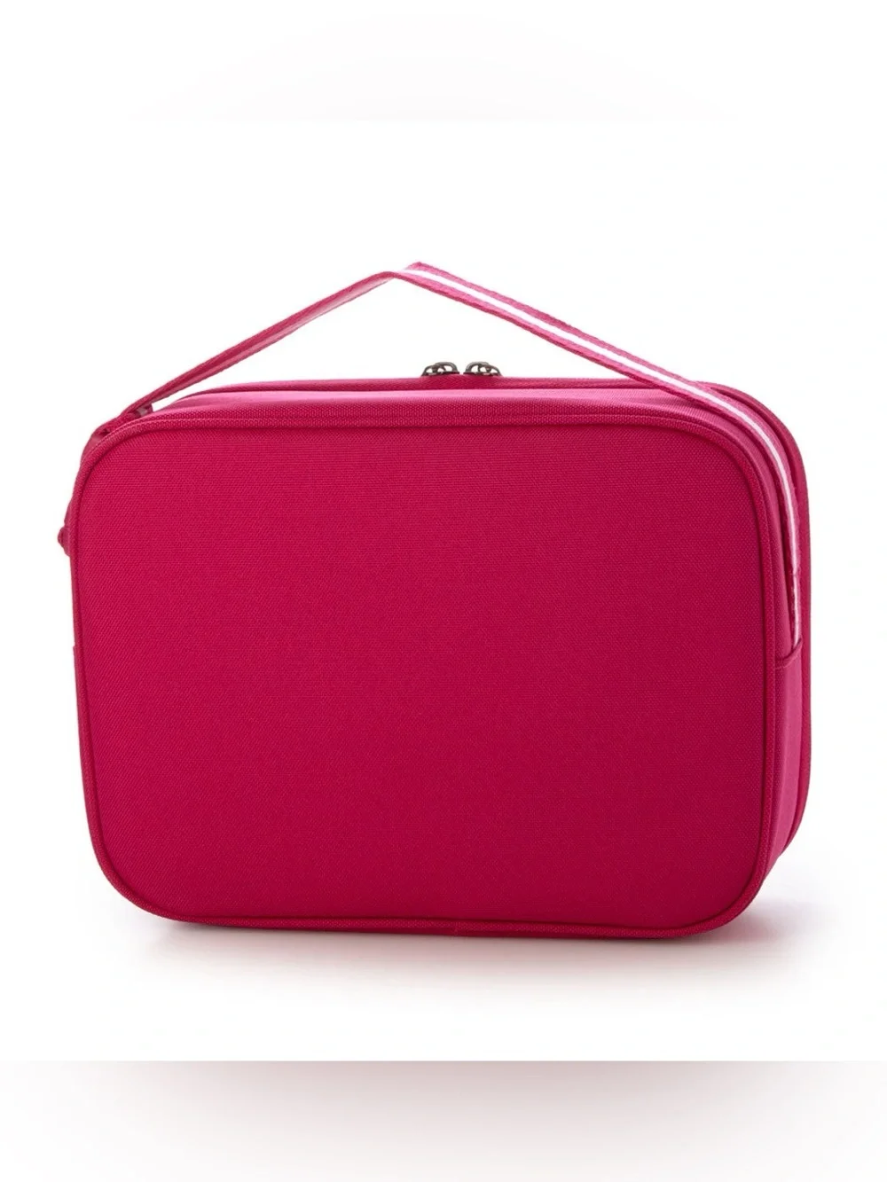 Polo by Ralph Lauren Fuchsia Lunch Tote with White Big Pony Logo